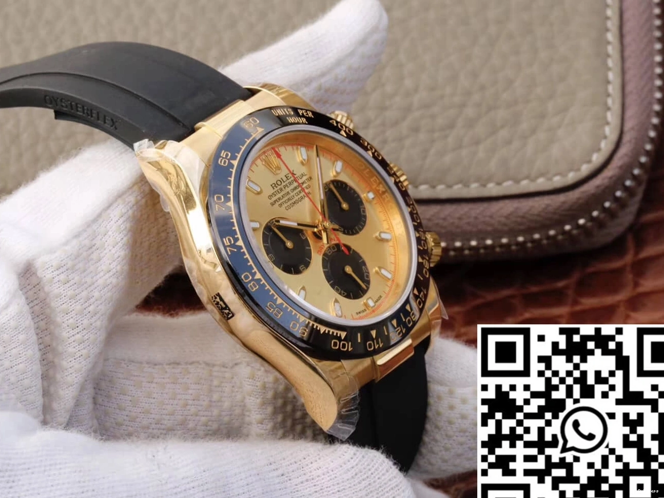 V6 Rolex Black Daytona Yellow Cosmograph 116518ln JH Gold Factory Chronograph 0501